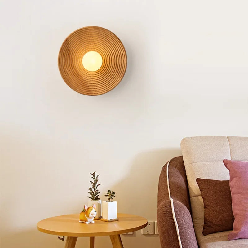 applique murale en bois nordique pour décoration intérieure - vue 4 sur 8