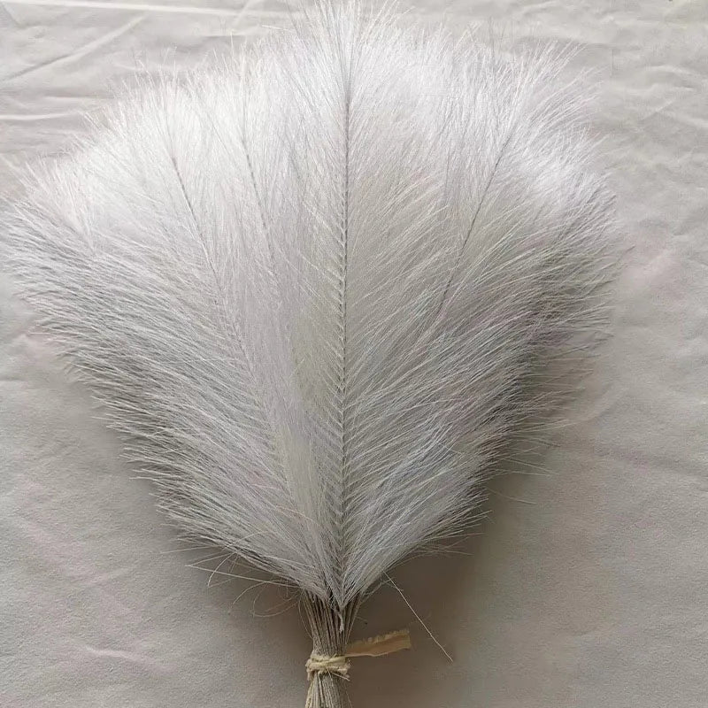fleurs artificielles herbe de pampa pour décoration intérieure et fêtes - vue 15 sur 20