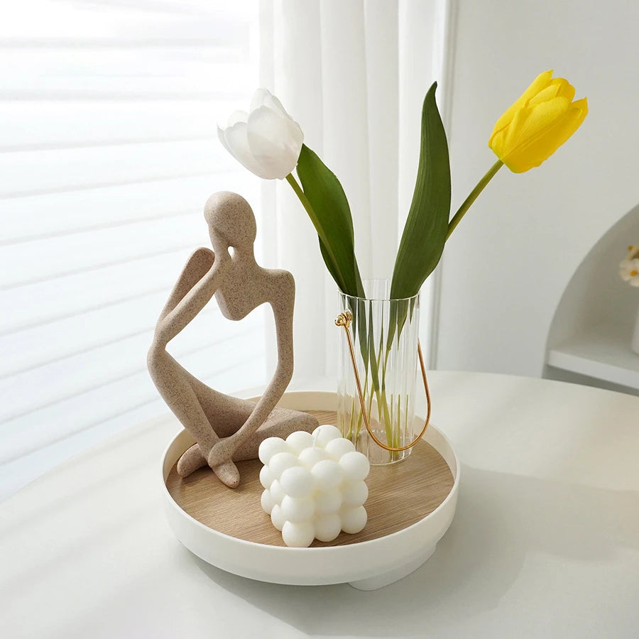 plateau de rangement en bois pour cils bijoux et cosmétiques - vue 2 sur 6