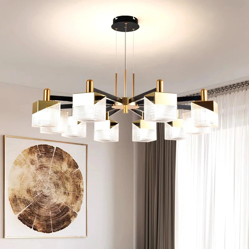 lustres modernes led suspendus pour éclairage intérieur - vue 3 sur 13