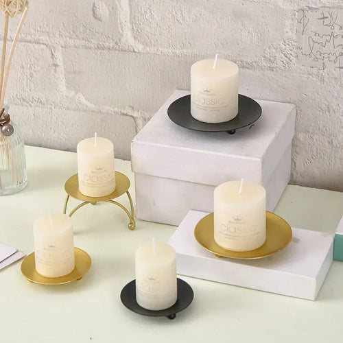 bougeoirs artistiques en fer pour mariage et décoration festive - vue 2 sur 11