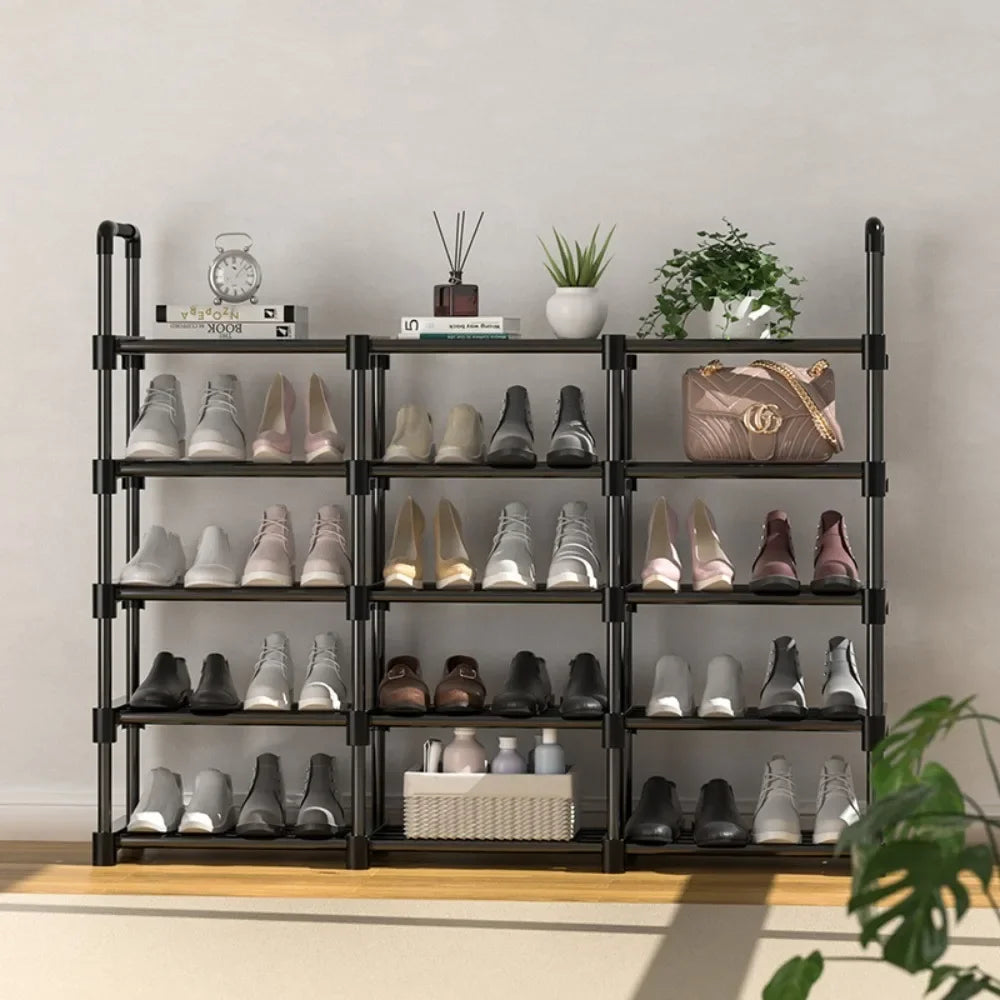 étagère à chaussures amovible multicouche pour rangement pratique - vue 3 sur 11