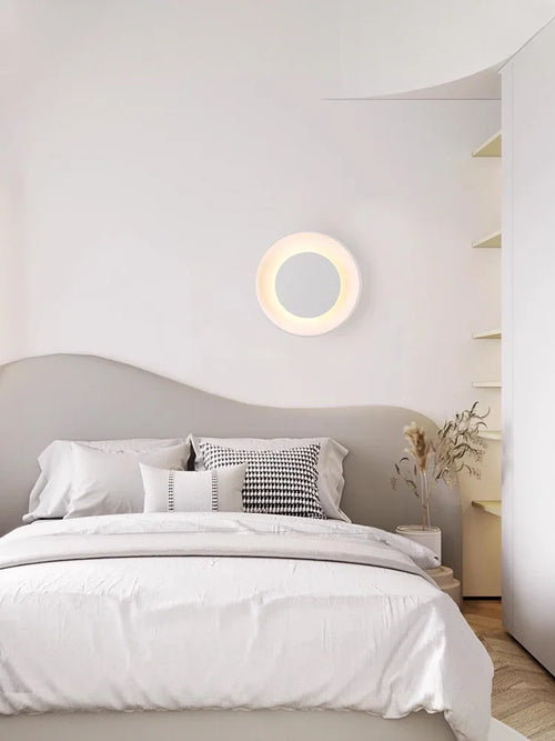 applique murale en plâtre minimaliste design moderne luminaire LED créatif - vue 8 sur 8