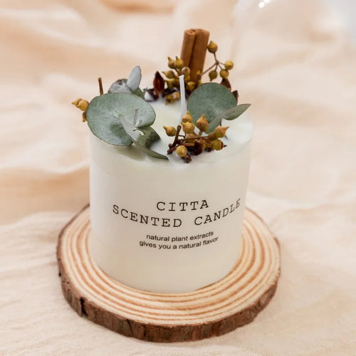 bougies d'aromathérapie romantiques en cire de soja pour moments de détente - vue 8 sur 9