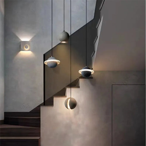 suspension en béton design pour intérieur moderne et élégant - vue 5 sur 16