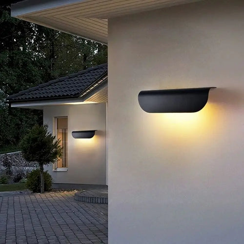 applique murale extérieure à led étanche pour décoration divers espaces - vue 4 sur 7