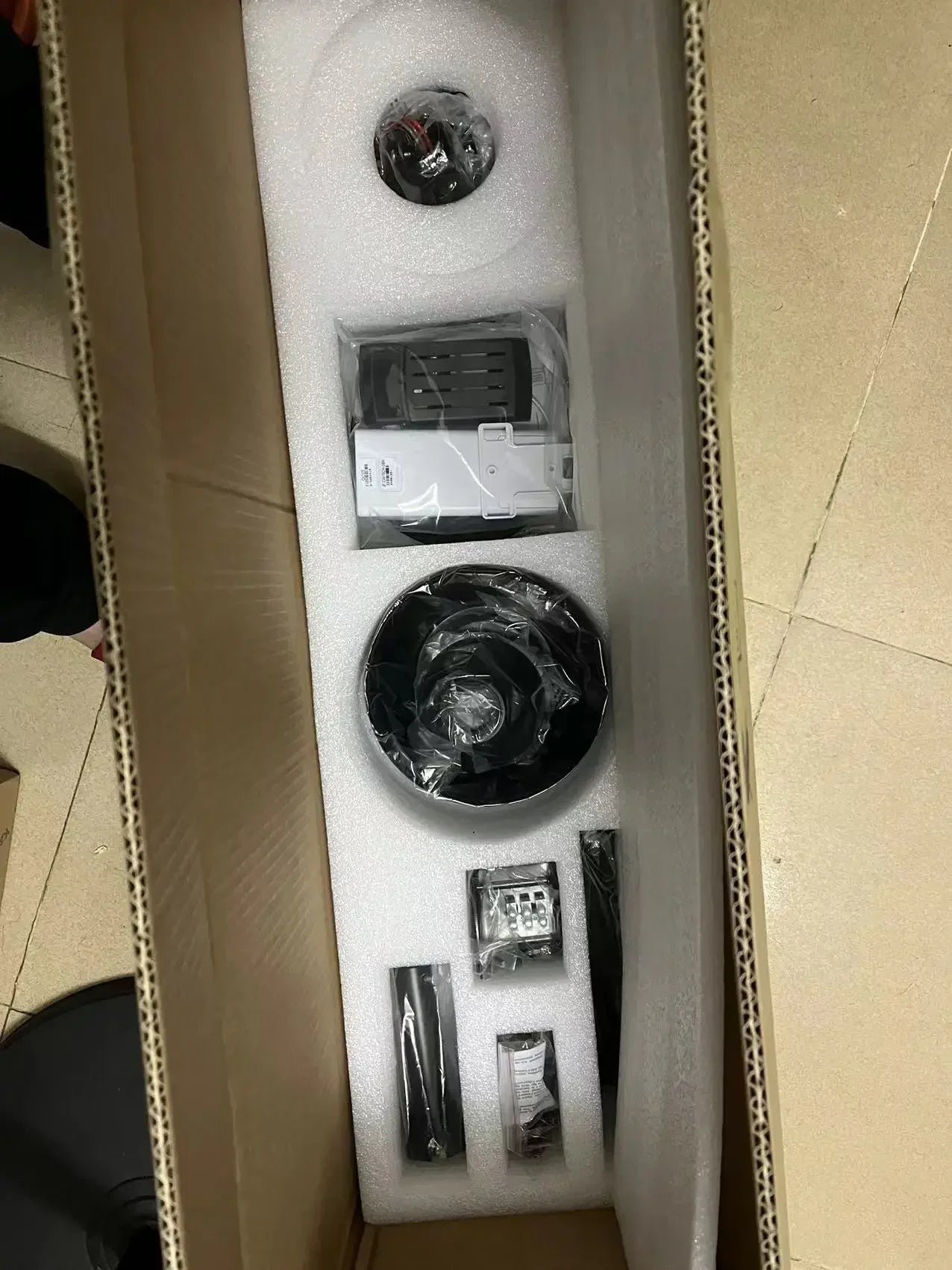 ventilateur industriel en bois télécommandé sans lumière - vue 7 sur 16