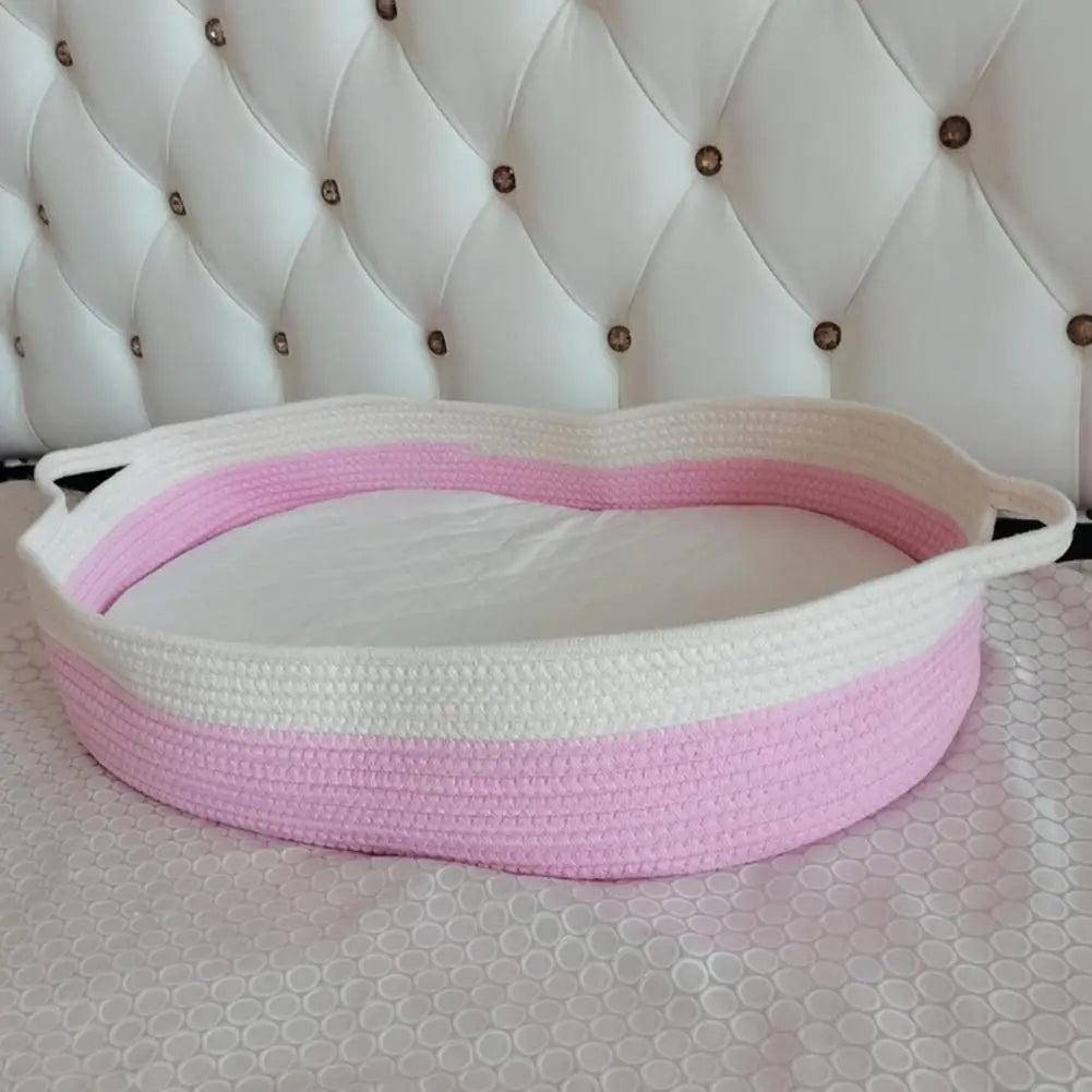 panier de couchage bébé en coton léger et doux - vue 6 sur 9