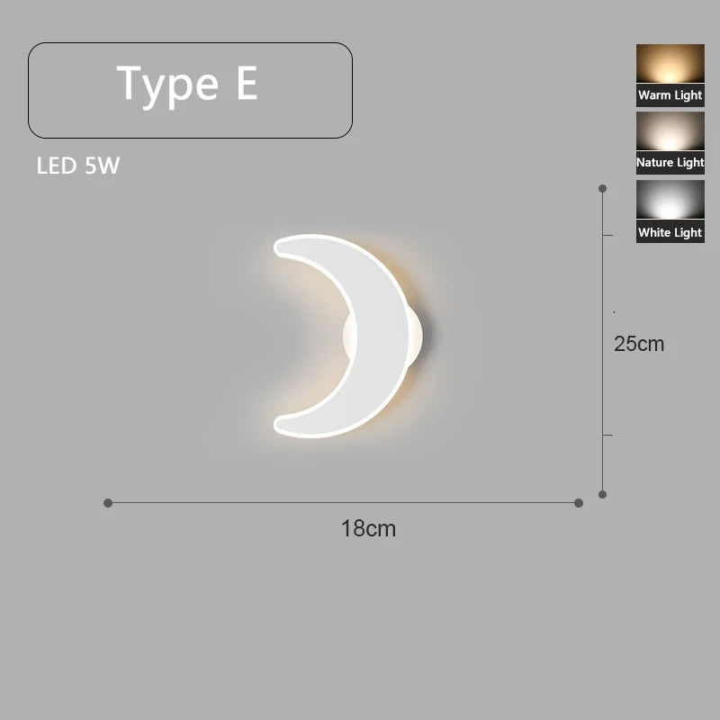 applique murale led minimaliste montée en surface - vue 8 sur 16