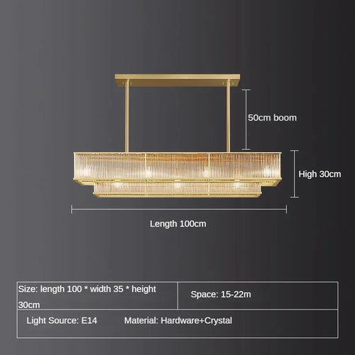 lustre en cristal rétro circulaire design pour décoration intérieure - vue 16 sur 15