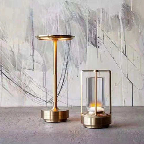 lampe de table rechargeable avec gradation d'atmosphère pour restaurant et bar - vue 2 sur 11