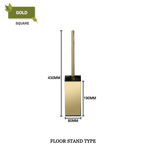 ensemble de porte-brosse de toilette durable et élégant pour salle de bain