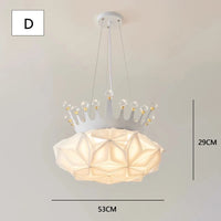 lustre romantique en cristal pour une décoration moderne