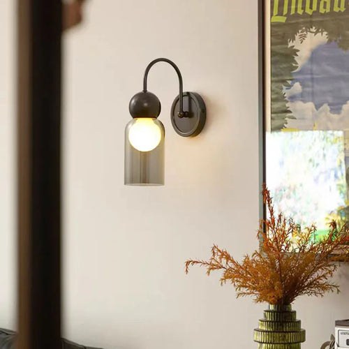 applique murale en verre et laiton moderne pour intérieur élégant - vue 2 sur 10