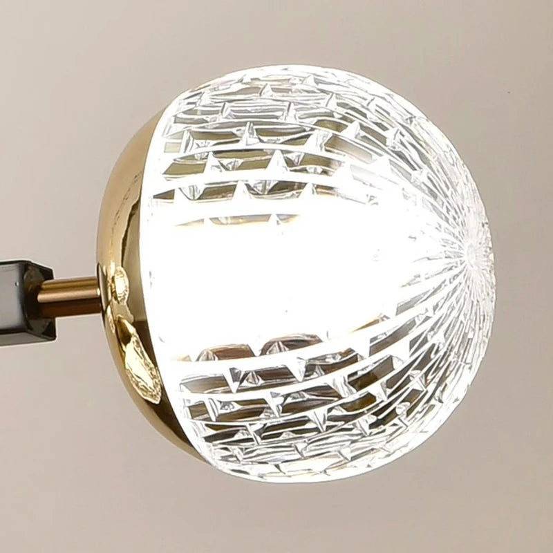 lustre design boules éclairage intérieur salon fantaisie