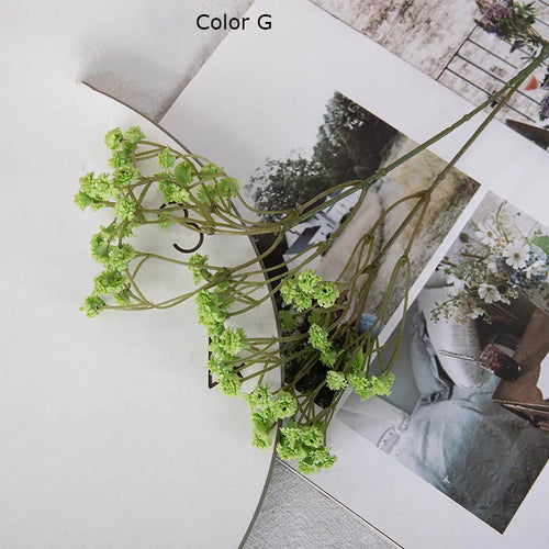 90 têtes de fleurs artificielles pour décorations variées et bricolage - vue 13 sur 12