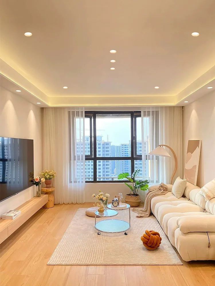 spot led ultra fin sans cadre anti-éblouissement pour maison - vue 4 sur 17