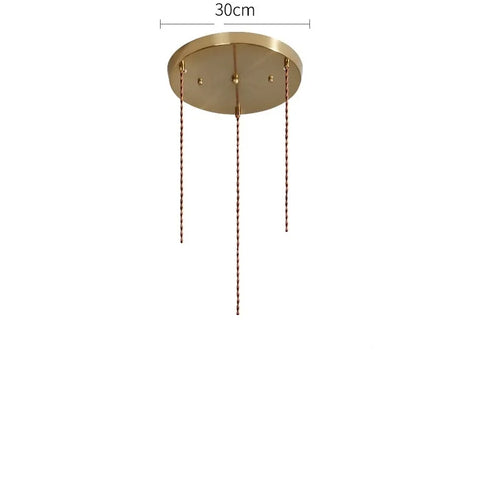 suspension LED blanc en céramique luminaires maison éclairage intérieur chambre salon à côté nordique moderne cuivre suspension lampe - vue 22 sur 23