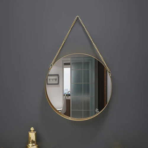 miroir mural rond créatif pour décoration intérieure et maquillage