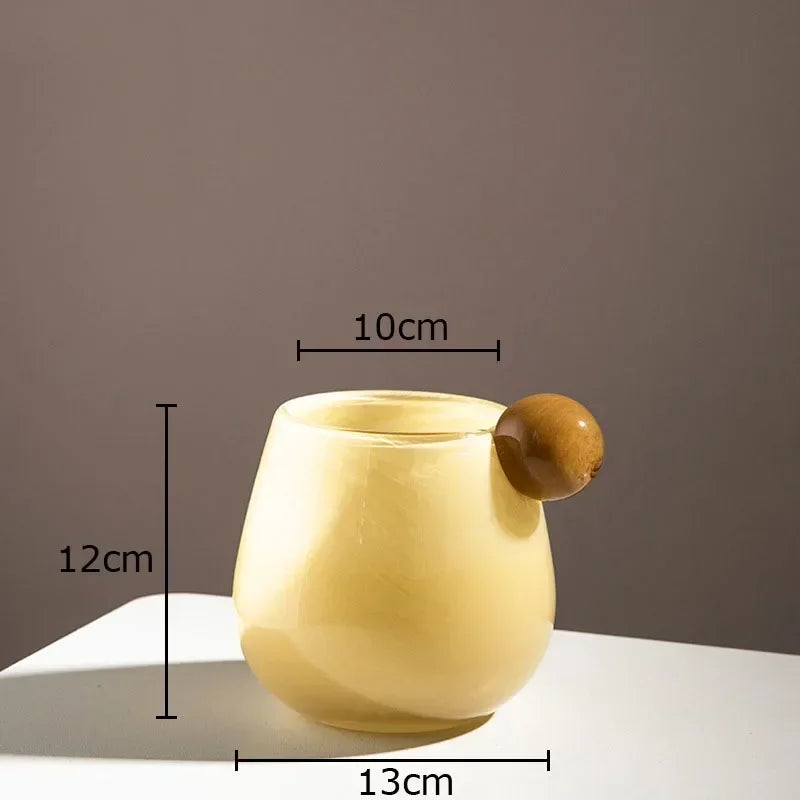 vase en verre bonbon pour décoration florale esthétique - vue 9 sur 10