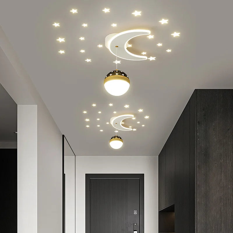 Plafonnier moderne à LEDs pour salon salle à manger chambre couloir balcon décor à la maison