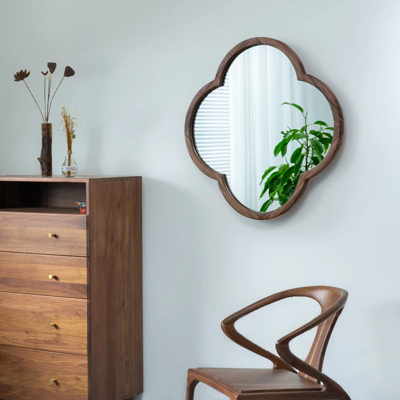 miroirs décoratifs en bois pour maquillage et décoration intérieure - vue 5 sur 7