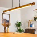 suspension en bois minimaliste style japonais pour décoration intérieure