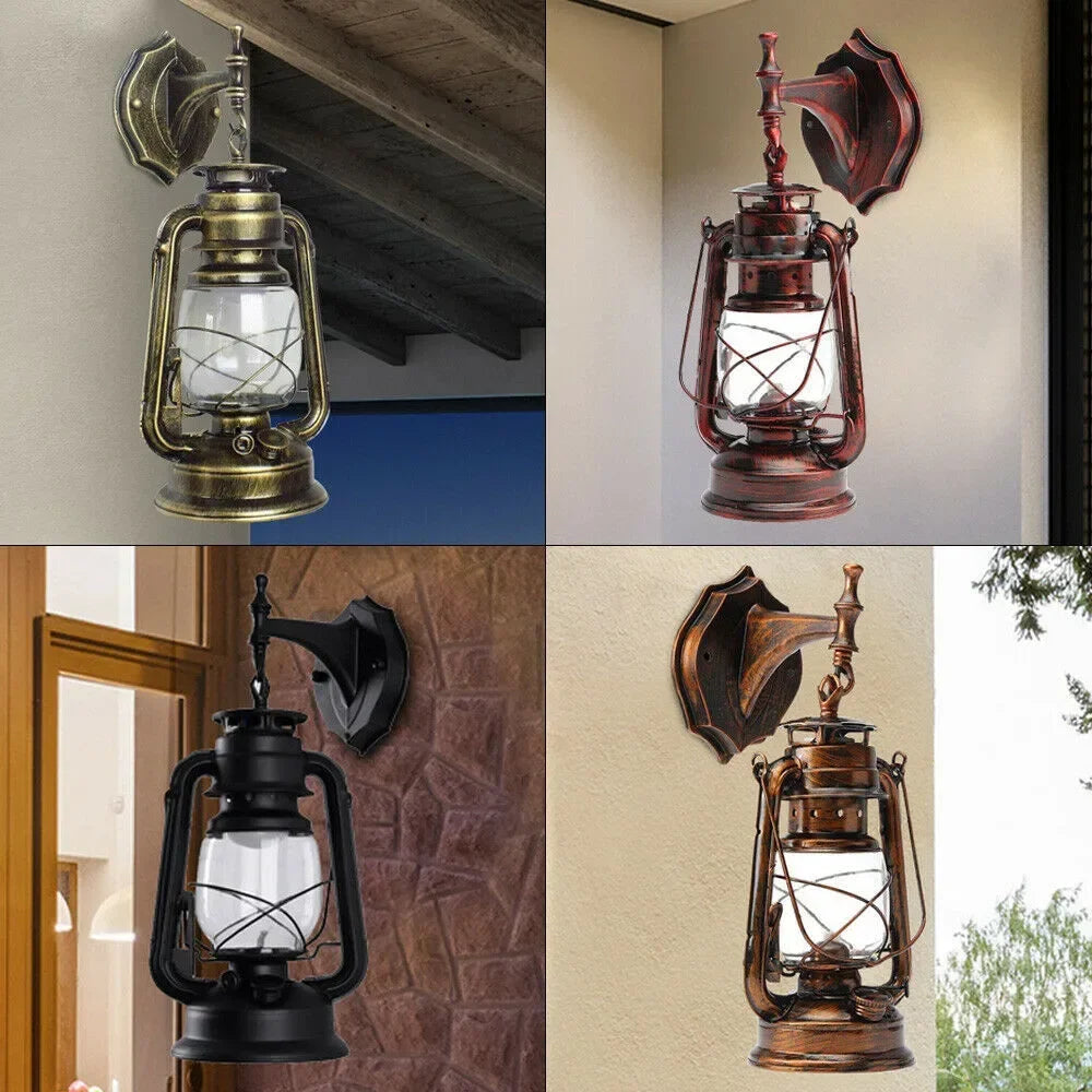 applique murale vintage rustique style industriel pour extérieur - vue 10 sur 9