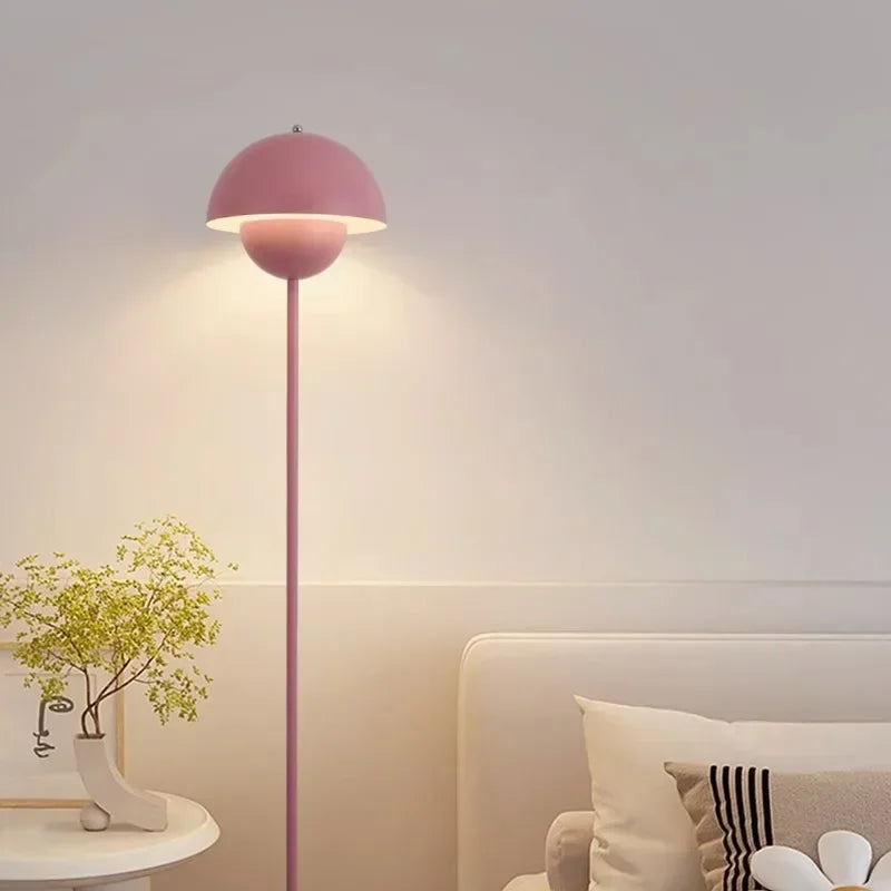 lampadaire champignon style ins pour décoration intérieure vintage - vue 4 sur 10