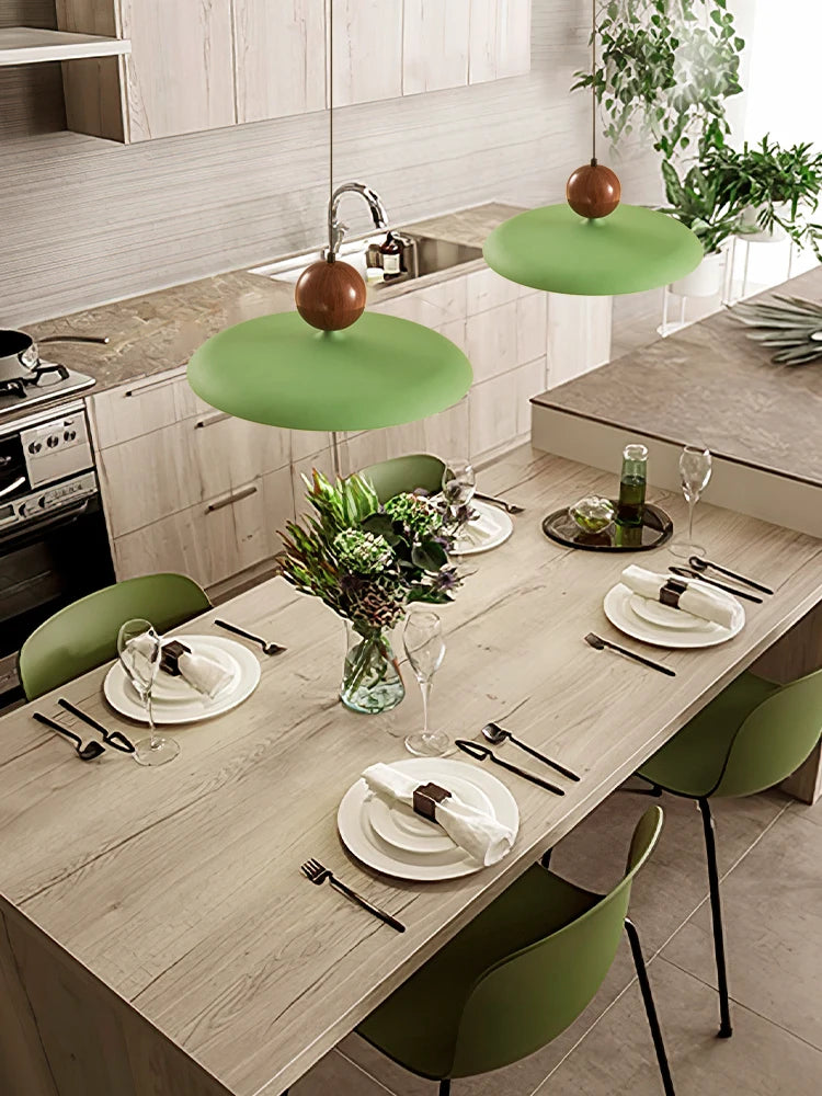 lampe à poser design en bois de noyer pour intérieur élégant - vue 5 sur 10