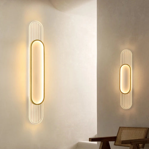 lampe led applique moderne luxe bande