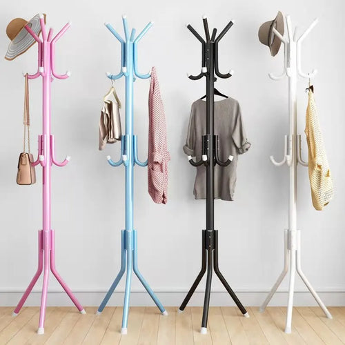 porte-manteau en métal avec 9 crochets pour organiser vos vêtements - vue 3 sur 12