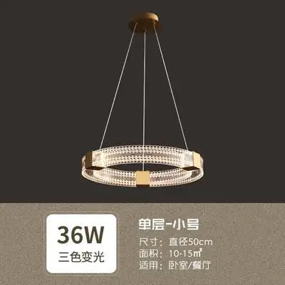 suspension à led en forme d'anneau pour loft et restaurant - vue 11 sur 10