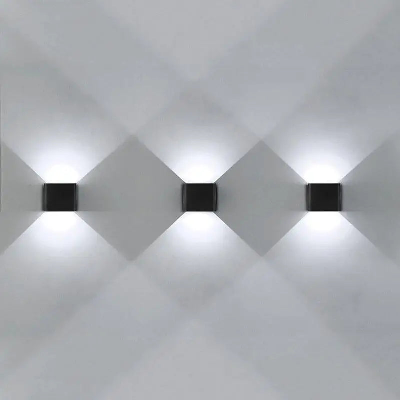 applique murale moderne étanche en aluminium pour extérieur décoratif - vue 3 sur 7