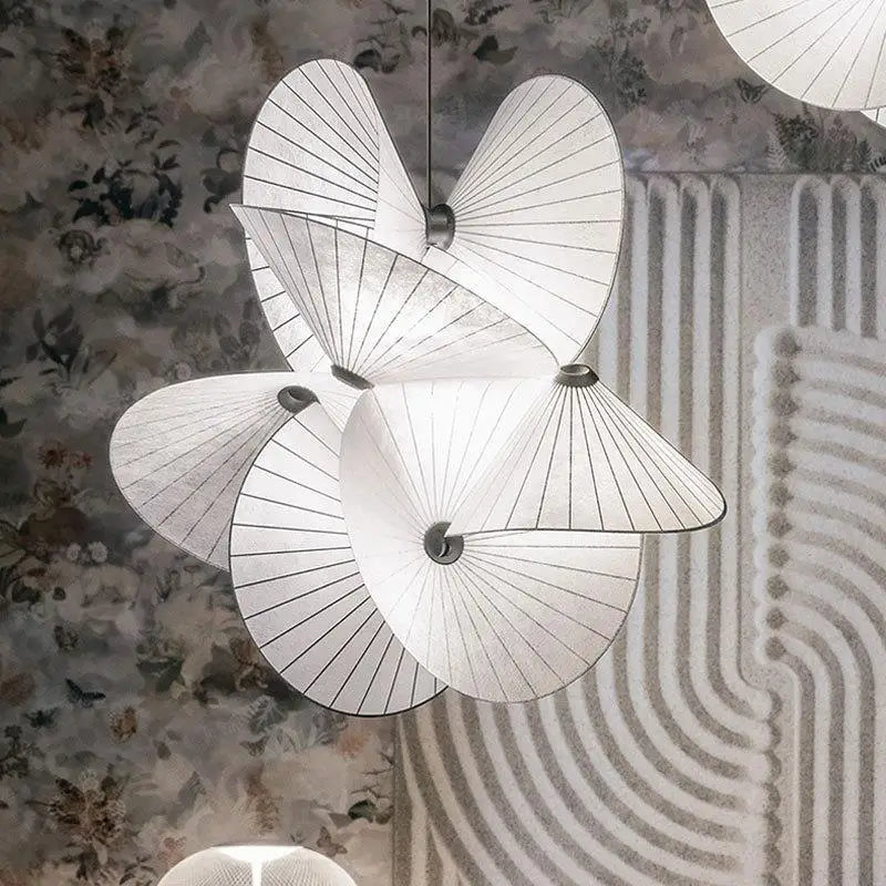 lustre en tissu serpentin design nordique pour intérieur élégant - vue 6 sur 7