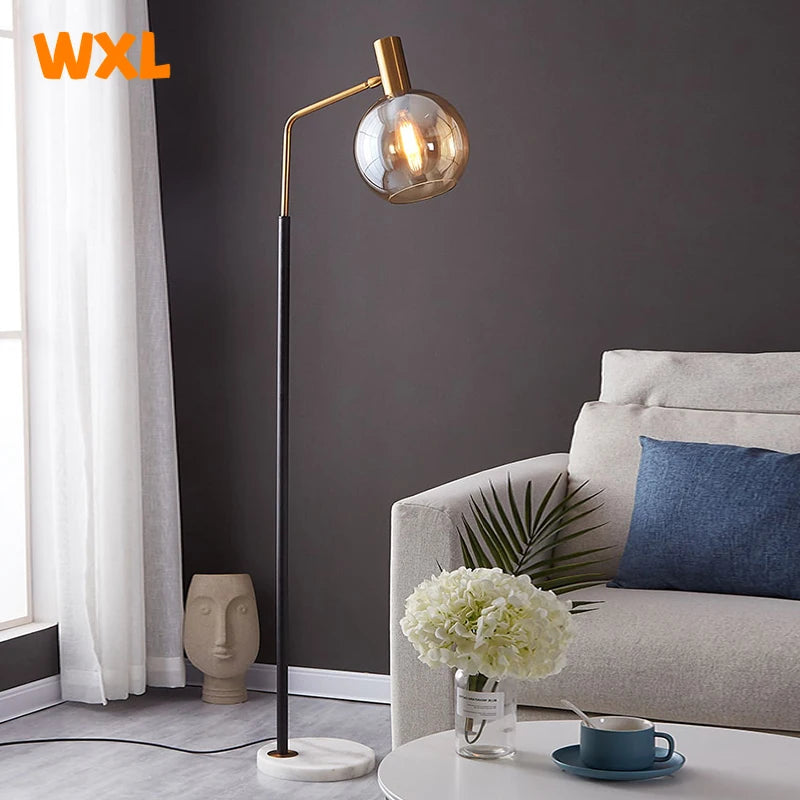 Lampadaire Sur Pied Moderne 20W LED Dimmable 3 Couleurs Avec Télécommande – 1800LM Pour Salon Et Chambre