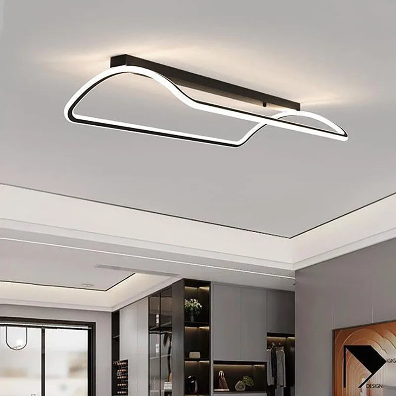 Plafond moderne à LEDs lampes pour salon salle à manger balcon chambre plafond Lustre intérieur décor à la maison luminaire Lustre