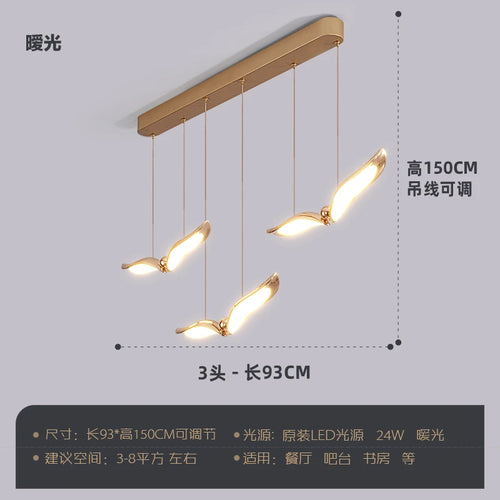 lustre moderne suspendu pour atmosphère créative et minimaliste - vue 9 sur 9