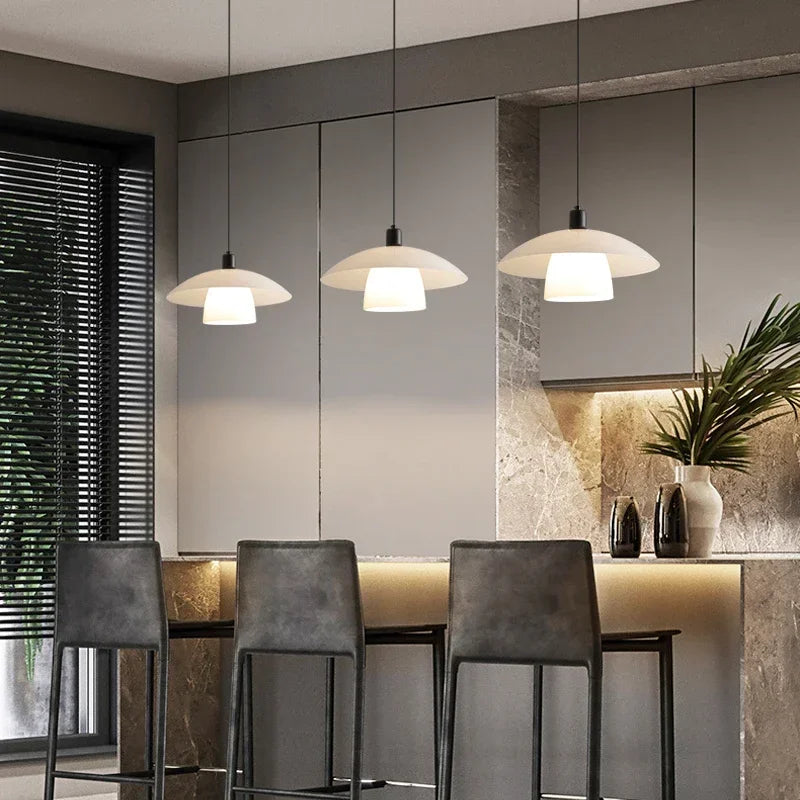 suspension moderne japonaise pour décoration intérieure élégante - vue 3 sur 8