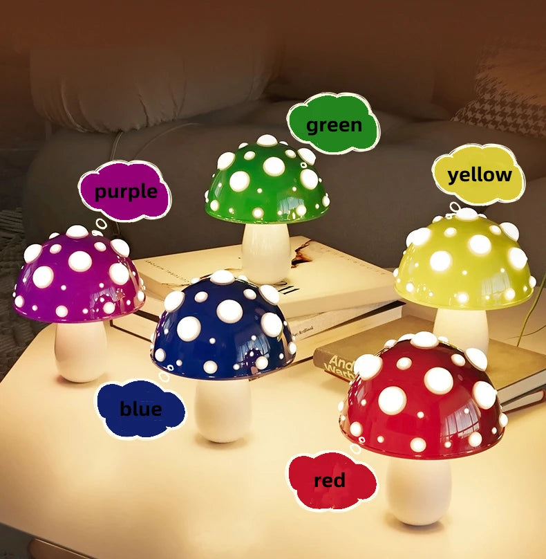 Lampe de Table LED en forme de champignon - vue 4 sur 16