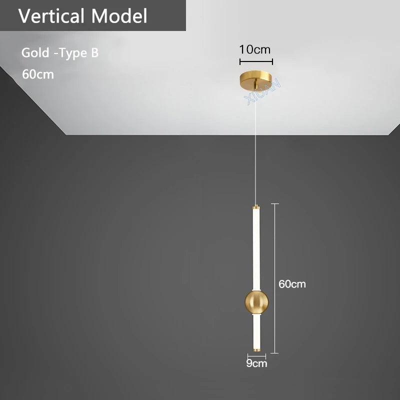 suspension horizontales modernes pour table à manger - vue 10 sur 22
