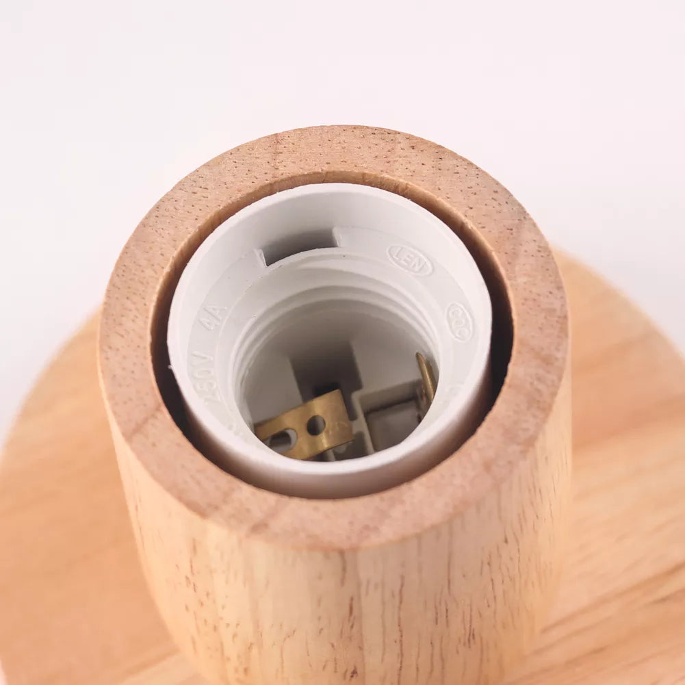 suspension bois rétro style industriel pour décoration intérieure - vue 4 sur 10