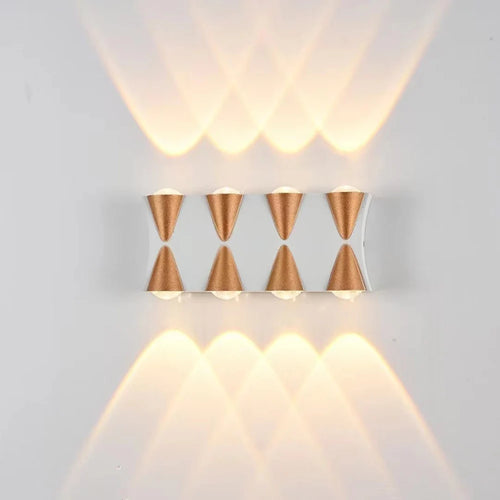 applique murale extérieure moderne pour jardin et hôtel - vue 9 sur 11