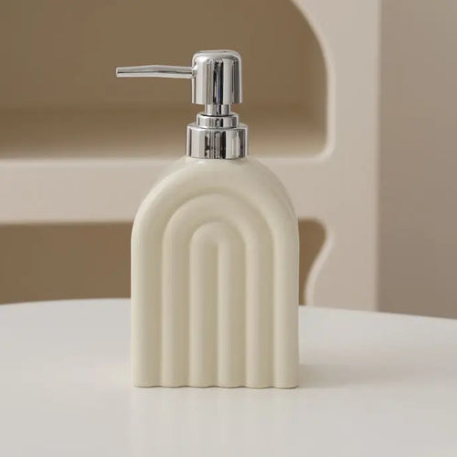 distributeur de savon en céramique pour shampoing et eau portable - vue 17 sur 21