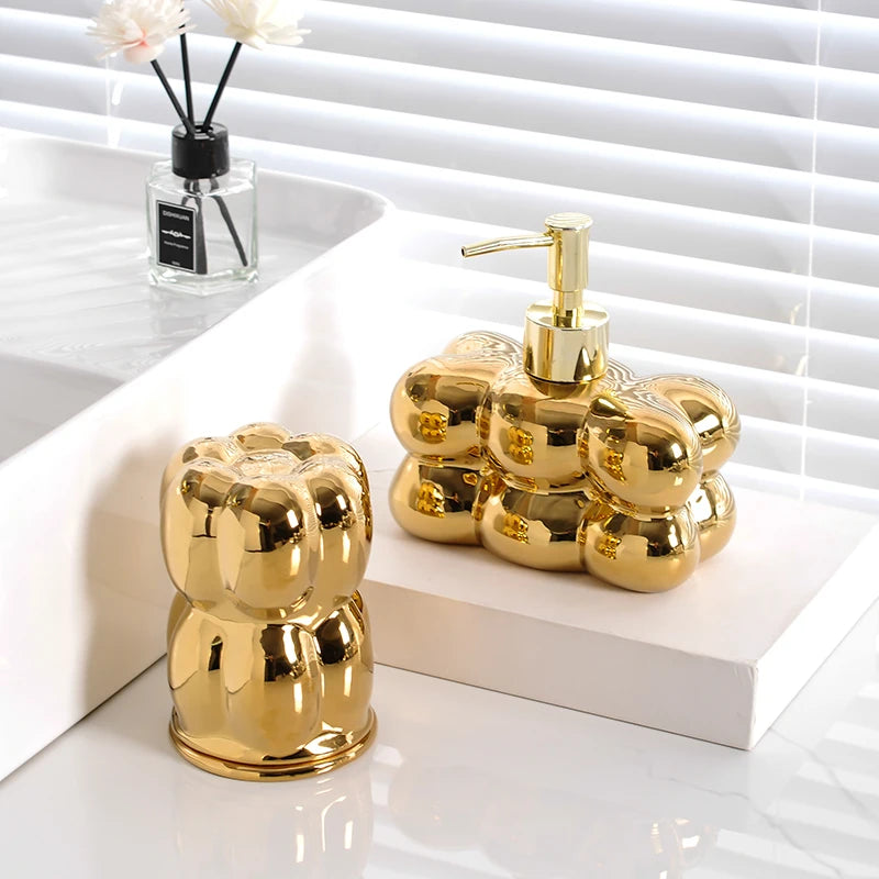 décoration de salle de bain luxe nuages créatifs en céramique