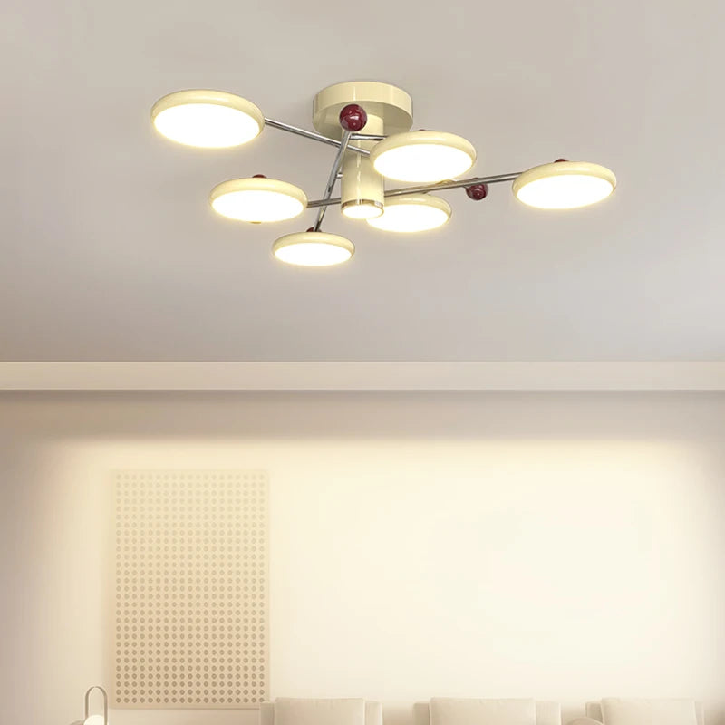 lustre led pour éclairage intérieur et décoration suspendue - vue 3 sur 18