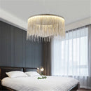 lustre led postmoderne en aluminium style nordique pour espaces créatifs