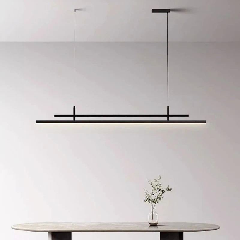 lustre nordique suspension éclairage intérieur pour salon - vue 6 sur 7