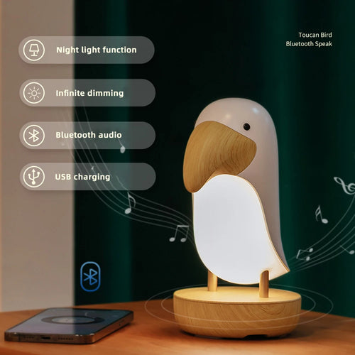 Lampe Veilleuse LED en forme d'oiseaux mignons - vue 6 sur 6