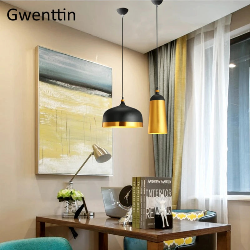 lustre moderne suspendu pour décoration intérieure nordique - vue 4 sur 10